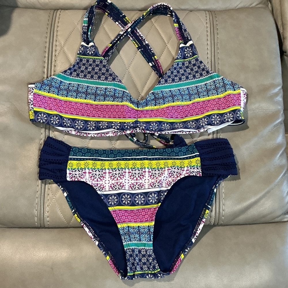 Women’s Multi-Color Printed Bikini Set